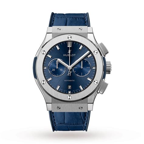 hublot classic fusion chronograph 42mm on wrist|hublot classic fusion titanium price.